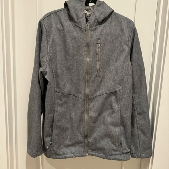 Women’s Avalanche Faux Fur lined jacket with hood. Size large L coat skiing D - Picture 1 of 8